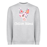 Heather Grey Chicken Mama Heavyweight Sweatshirt - Bettercallsaul