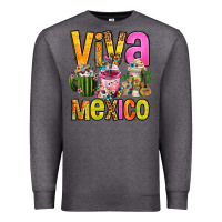 Charcoal Heather viva mexico mexican coffee cups Premium Sweatshirt - FaDigitalArtStudio