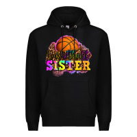 Black basketball sister Premium Hoodie - OliviaCreatesArt
