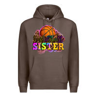 Coffee basketball sister Premium Hoodie - OliviaCreatesArt