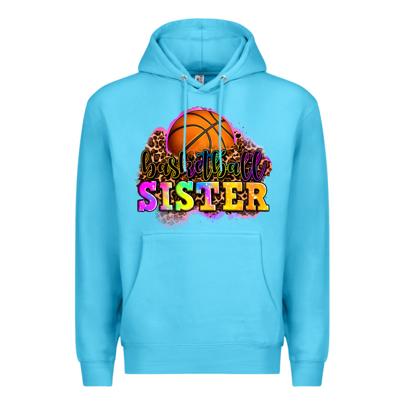 Basketball Sister Premium Hoodie by OliviaCreatesArt | Teevron