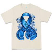 Bone blueribbon with boxing gloves Premium Tee - NancyCooperArtShop
