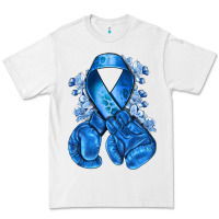 White blueribbon with boxing gloves Premium Tee - NancyCooperArtShop