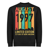 Black August 1997 23 Years Old 23rd Birthday Heavyweight Sweatshirt - Bettercallsaul
