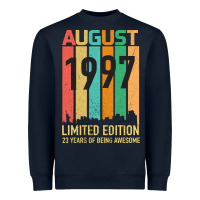 Navy August 1997 23 Years Old 23rd Birthday Heavyweight Sweatshirt - Bettercallsaul