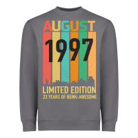 Storm August 1997 23 Years Old 23rd Birthday Heavyweight Sweatshirt - Bettercallsaul