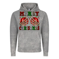 Cloud Rock Merry Christmas skeleton hands boobs Vintage Hoodie - NancyCooperArtShop