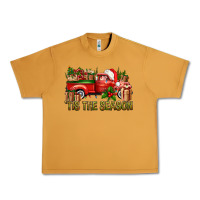 Peanut Butter Tis' The Season Christmas Truck Urban Heavy Tee - BundleAndBundleShop