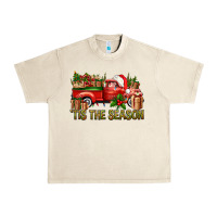 Sandshell Tis' The Season Christmas Truck Urban Heavy Tee - BundleAndBundleShop