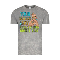 Cloud Rock your nails say everything about you bbs Vintage Tee - BundleAndBundleShop
