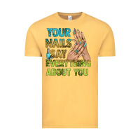 Your Nails Say Everything About You Bbs Vintage Tee | Teevron