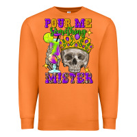 Carrot Skull pour me something mister Premium Sweatshirt - FaDigitalArtStudio