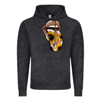 Vintage Black Leopard Sunflower Tongue Vintage Hoodie - Jasminsmagicworld