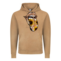 Vintage Camel Leopard Sunflower Tongue Vintage Hoodie - Jasminsmagicworld