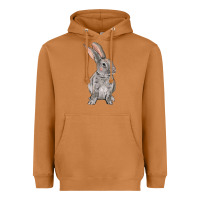 Meerkat Easter bunny Heavyweight Hoodie - OliviaCreatesArt