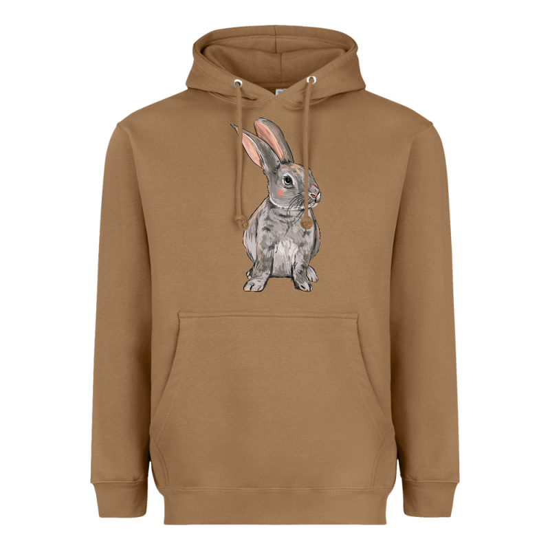 Easter Bunny Heavyweight Hoodie by OliviaCreatesArt | Teevron