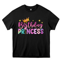 Black birthday princess Heavy Core Tee - NancyCooperArtShop