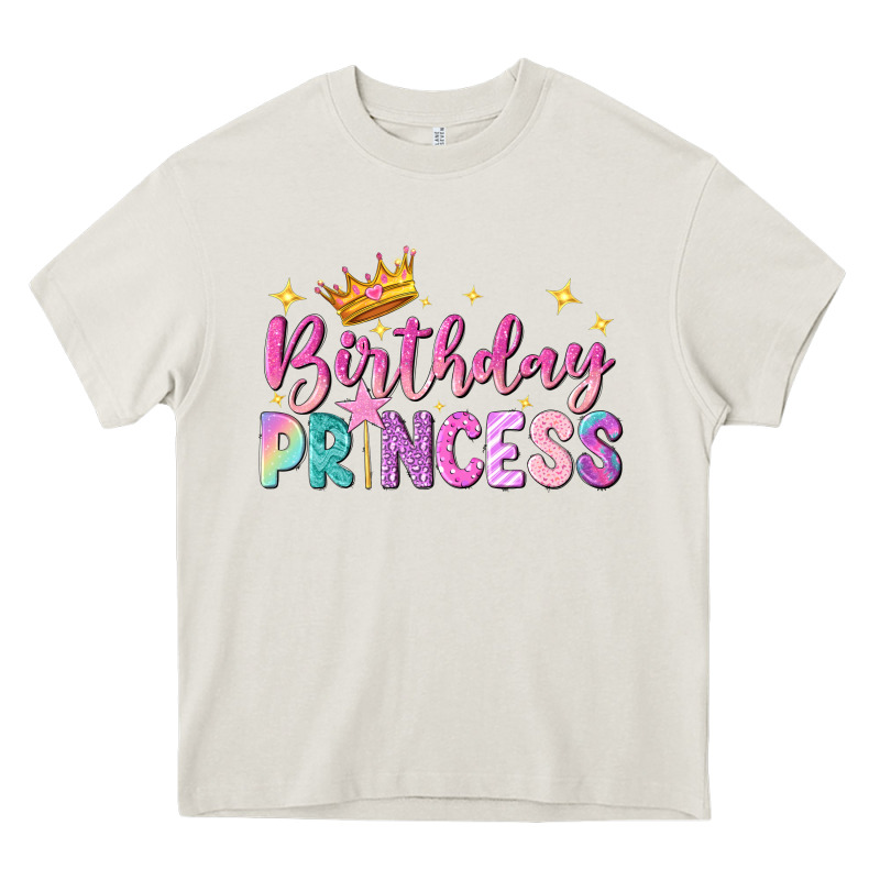 Birthday Princess Heavy Core Tee by NancyCooperArtShop | Teevron