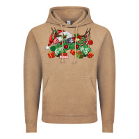 Vintage Coffee Christmas Game Controller Vintage Hoodie - MaliasSmallBusiness