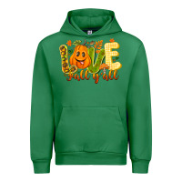 Emerald Love Fall Y'all Urban Hoodie - CowhideDigitalArt