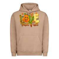Pigment Burro Love Fall Y'all Urban Hoodie - CowhideDigitalArt