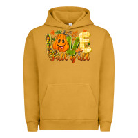 Pigment Peanut Butter Love Fall Y'all Urban Hoodie - CowhideDigitalArt