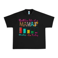 Black Battery Life Of A Mama Urban Heavy Tee - BundleAndBundleShop