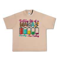 Burro Battery Life Of A Mama Urban Heavy Tee - BundleAndBundleShop