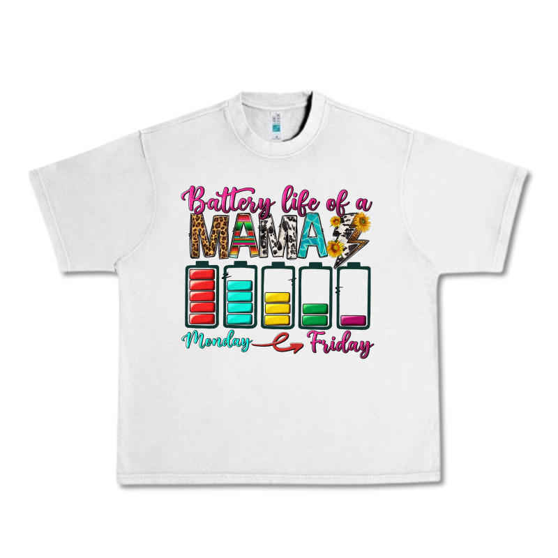 Battery Life Of A Mama Urban Heavy Tee by BundleAndBundleShop | Teevron