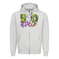 Dove Grey boo crew Zipper Hoodie - CowGirlArtShop
