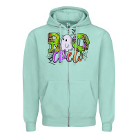 Seafoam boo crew Zipper Hoodie - CowGirlArtShop