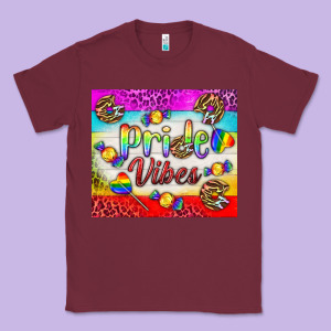 Pride Vibes Lgbtq+ Tumbler Classic Tee Designed By Bundleandbundleshop