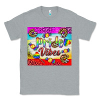 Heather Grey Pride Vibes LGBTQ+ Tumbler Classic Tee - BundleAndBundleShop