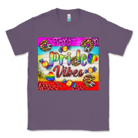 Lavender Pride Vibes LGBTQ+ Tumbler Classic Tee - BundleAndBundleShop