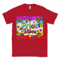 Red Pride Vibes LGBTQ+ Tumbler Classic Tee - BundleAndBundleShop