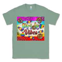 Sage Pride Vibes LGBTQ+ Tumbler Classic Tee - BundleAndBundleShop