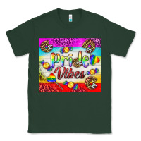 Sports Green Pride Vibes LGBTQ+ Tumbler Classic Tee - BundleAndBundleShop