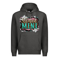 Charcoal Heather blessed mini Premium Hoodie - OliviaCreatesArt