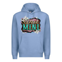 Colony Blue blessed mini Premium Hoodie - OliviaCreatesArt