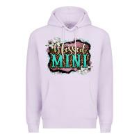 Lilac blessed mini Premium Hoodie - OliviaCreatesArt