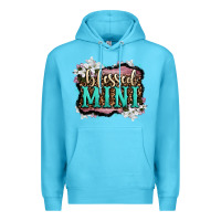 Ocean Blue blessed mini Premium Hoodie - OliviaCreatesArt