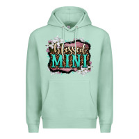 Seafoam blessed mini Premium Hoodie - OliviaCreatesArt