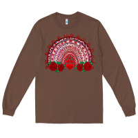 Chestnut valentines day rainbow with roses Long Sleeve Tee - RanaPortraitStore