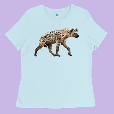 Hyena Ladies Tee Designed By Lillyallendesigns