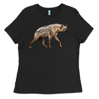 Black hyena Ladies Tee - LillyAllenDesigns