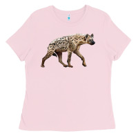 Bubblegum Pink hyena Ladies Tee - LillyAllenDesigns