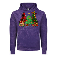 Cloud Purple Mexican Christmas trees Vintage Hoodie - NancyCooperArtShop