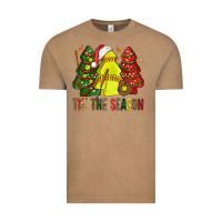 Vintage Coffee tis' the season softball christmas cakes bbs Vintage Tee - BundleAndBundleShop