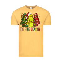 Vintage Mustard tis' the season softball christmas cakes bbs Vintage Tee - BundleAndBundleShop