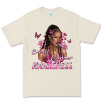 Bone breast cancer awareness afro woman Premium Tee - NancyCooperArtShop